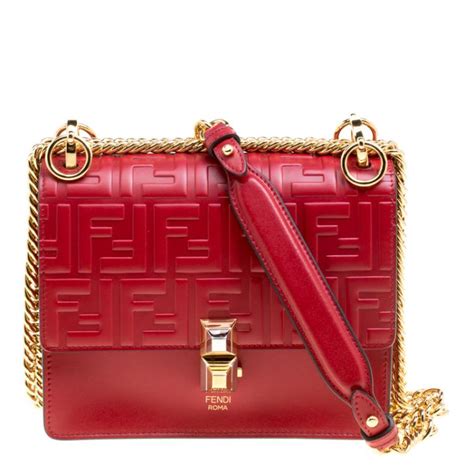 fendi bag red strap|fendi straps for handbags.